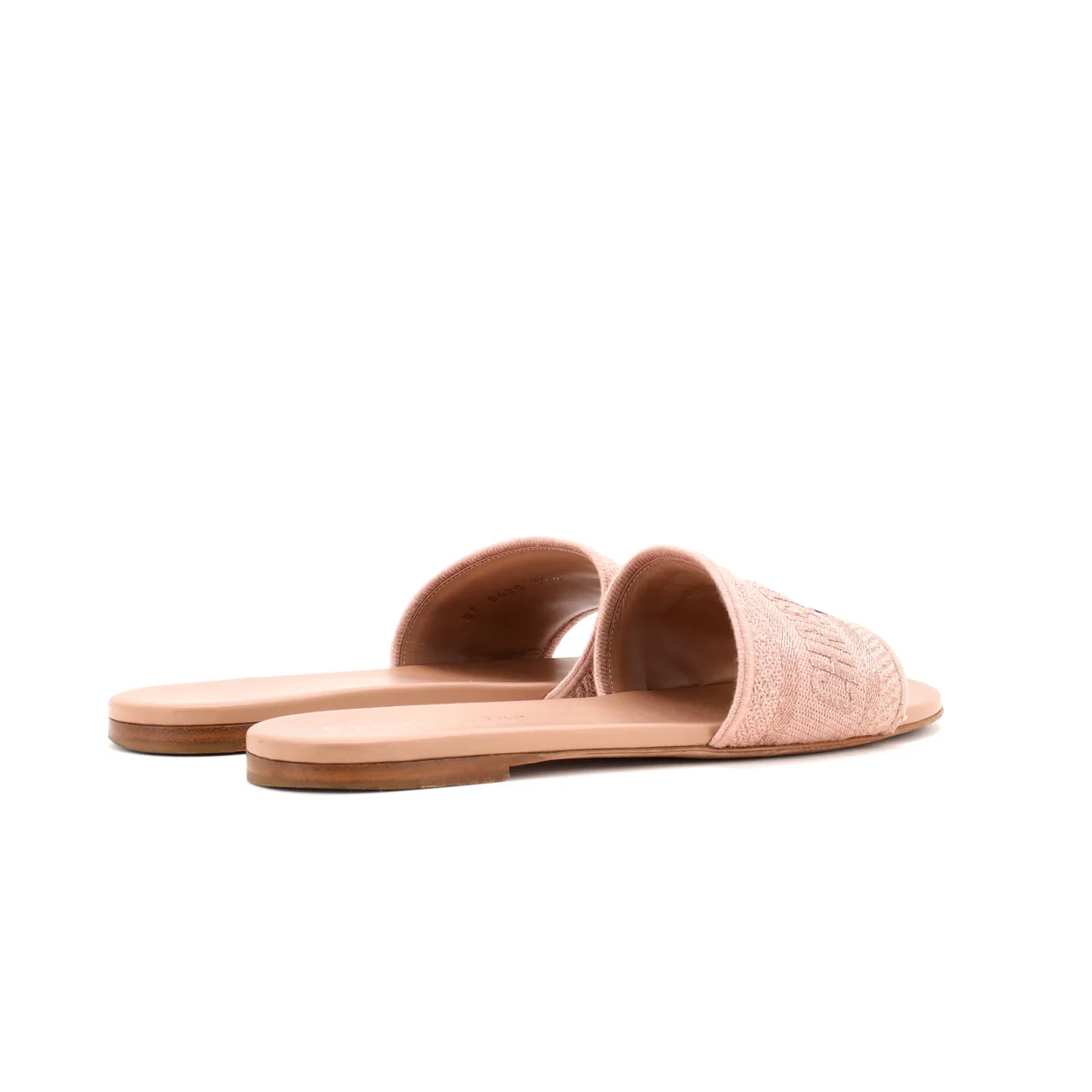 Women's Dway Flat Sandals Embroidered Canvas - Deep Luxury