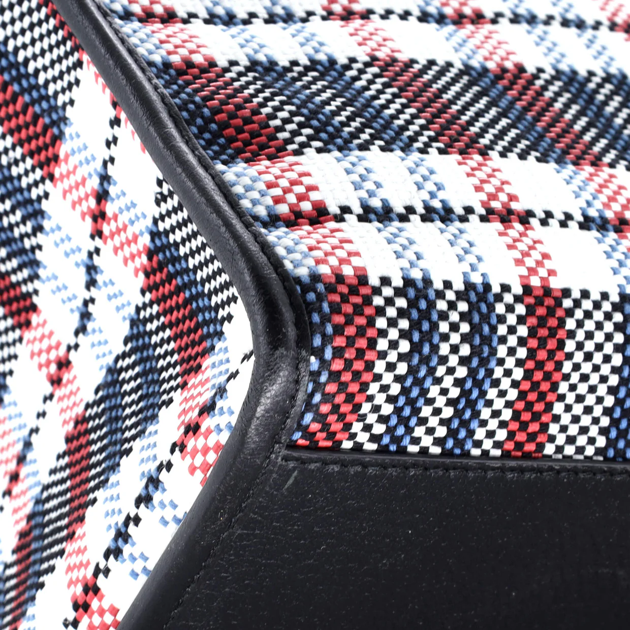 ICCUG Tote Embroidered Faux Raffia Large - Deep Luxury