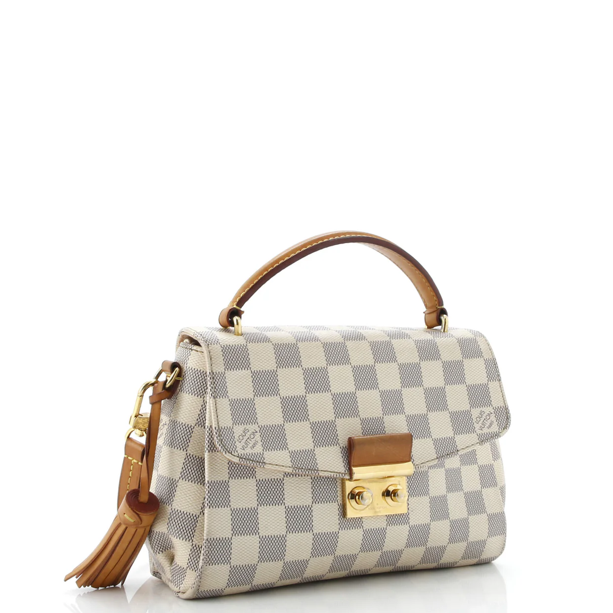 Croisette Handbag Damier - Deep Luxury