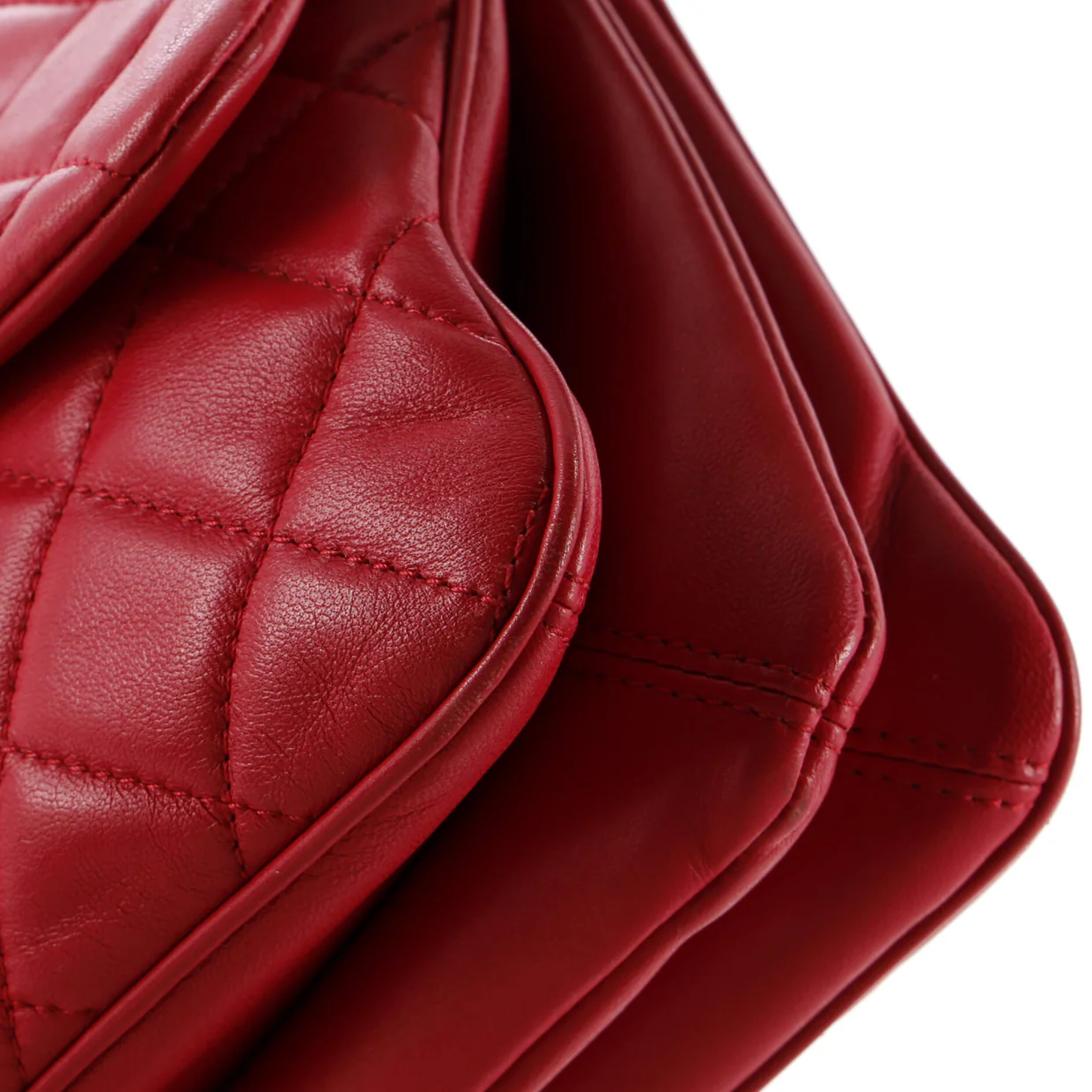3 Flap Bag NM Quilted Lambskin Jumbo - Deep Luxury