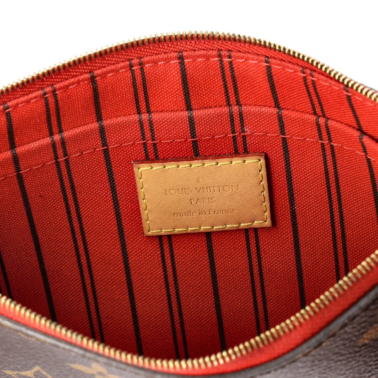 Neverfull Pochette Monogram Canvas Large - Deep Luxury