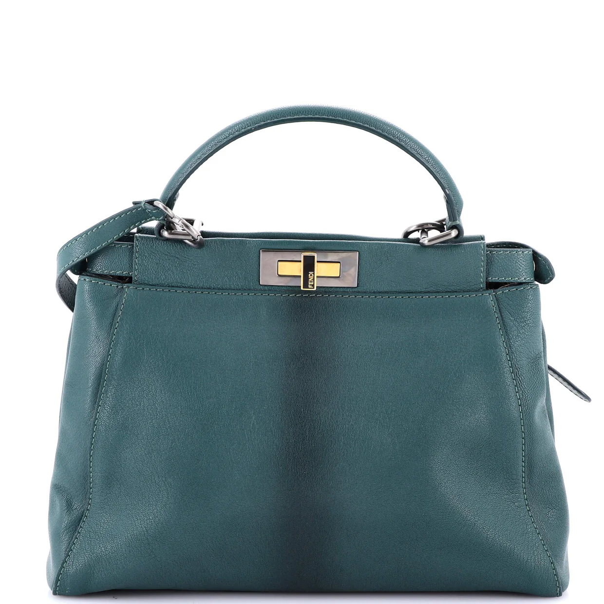 Peekaboo Bag Soft Leather Regular - Deep Luxury