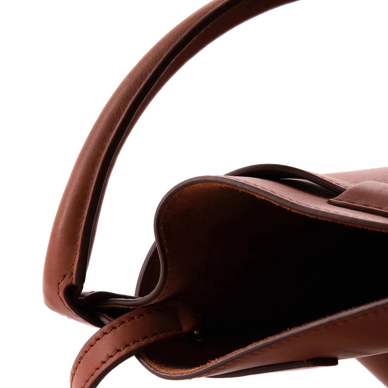 Big Bag Bucket Leather Nano - Deep Luxury