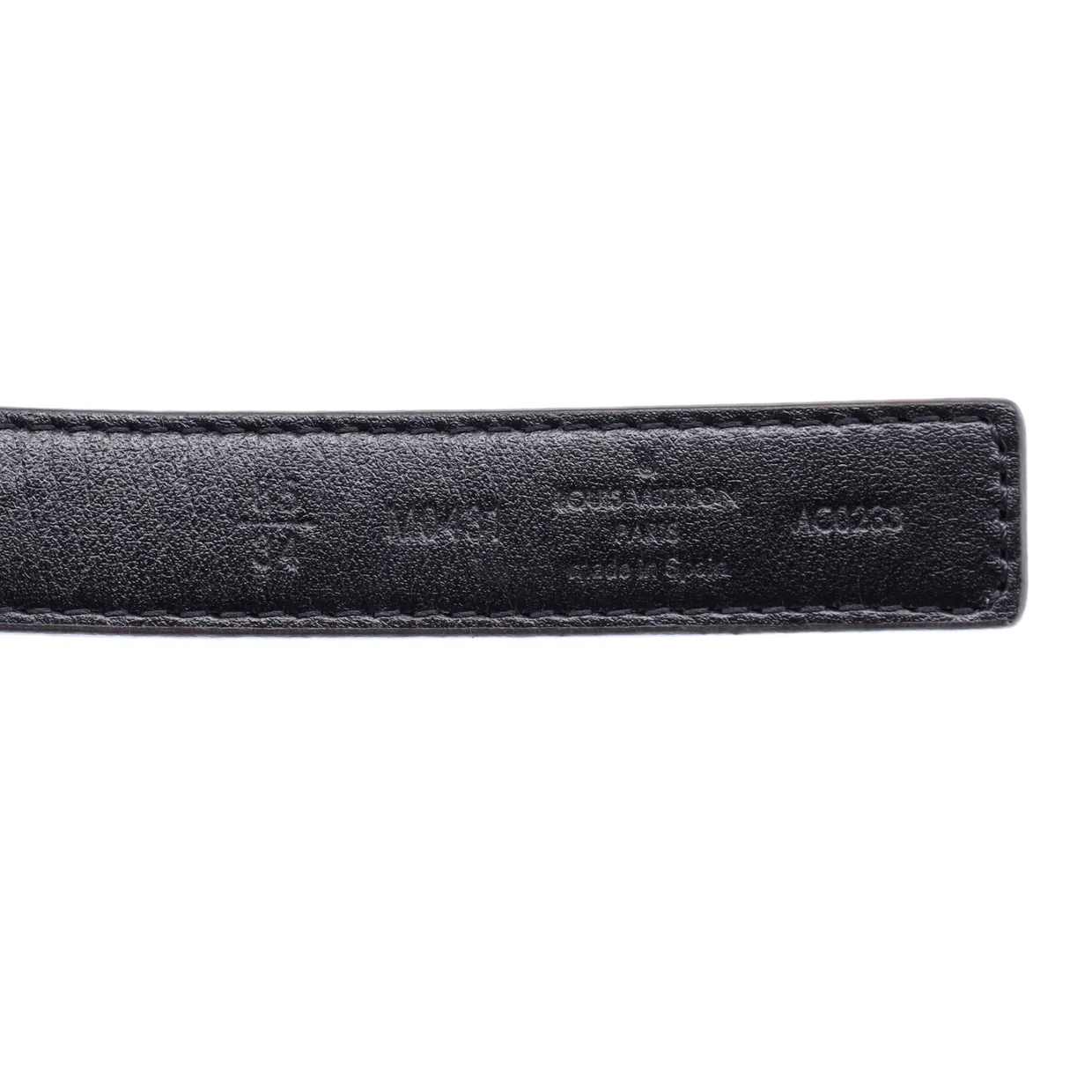 LV Initiales Reversible Belt Monogram Canvas and Leather Thin - Deep Luxury