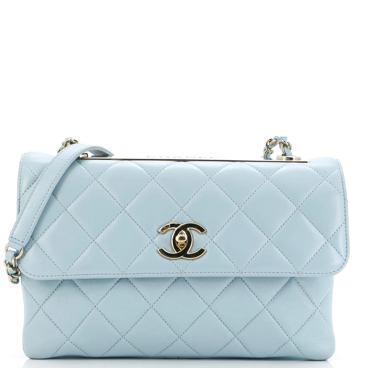 Trendy CC Flap Bag Quilted Lambskin Medium - Deep Luxury