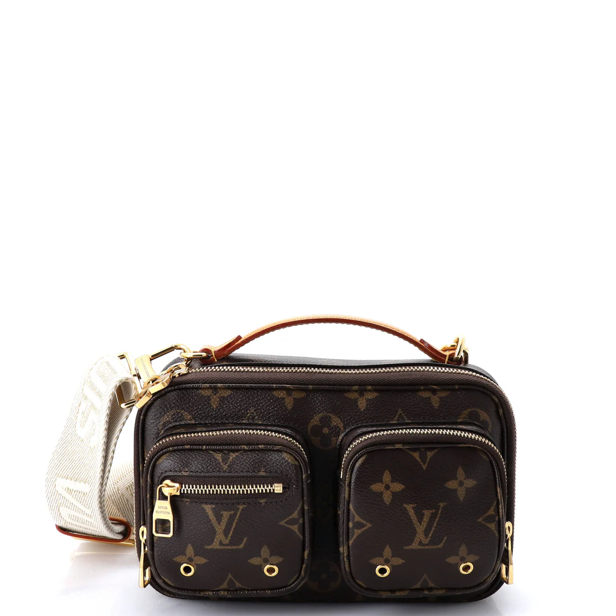 Utility Crossbody Bag Monogram Canvas - Deep Luxury