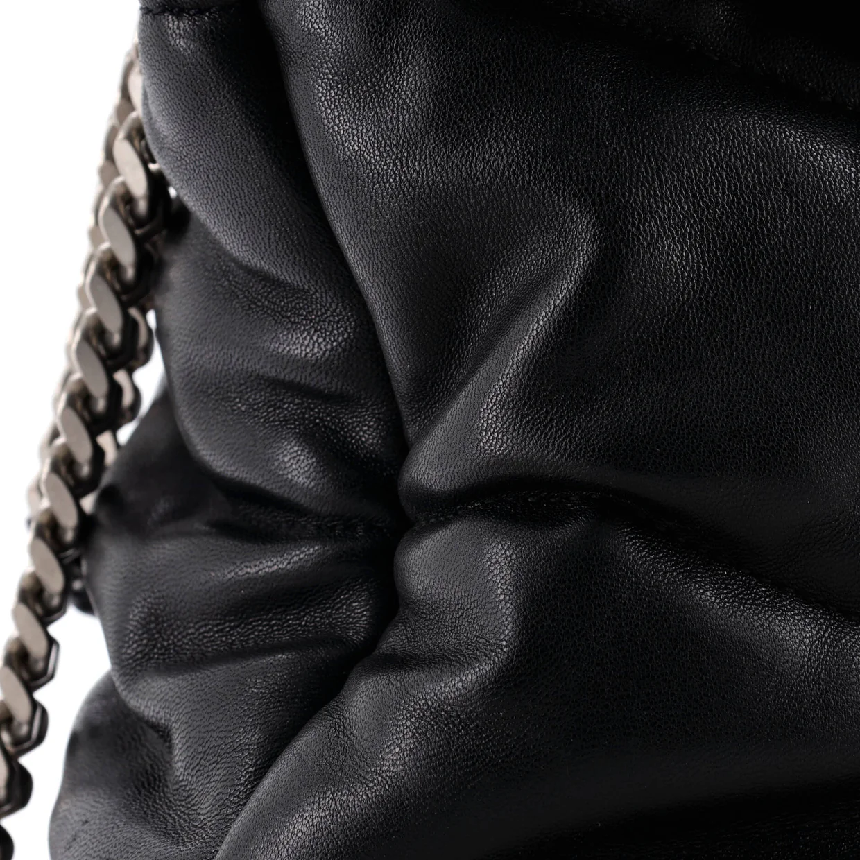 Loulou Puffer Shoulder Bag Quilted Leather Medium - Deep Luxury