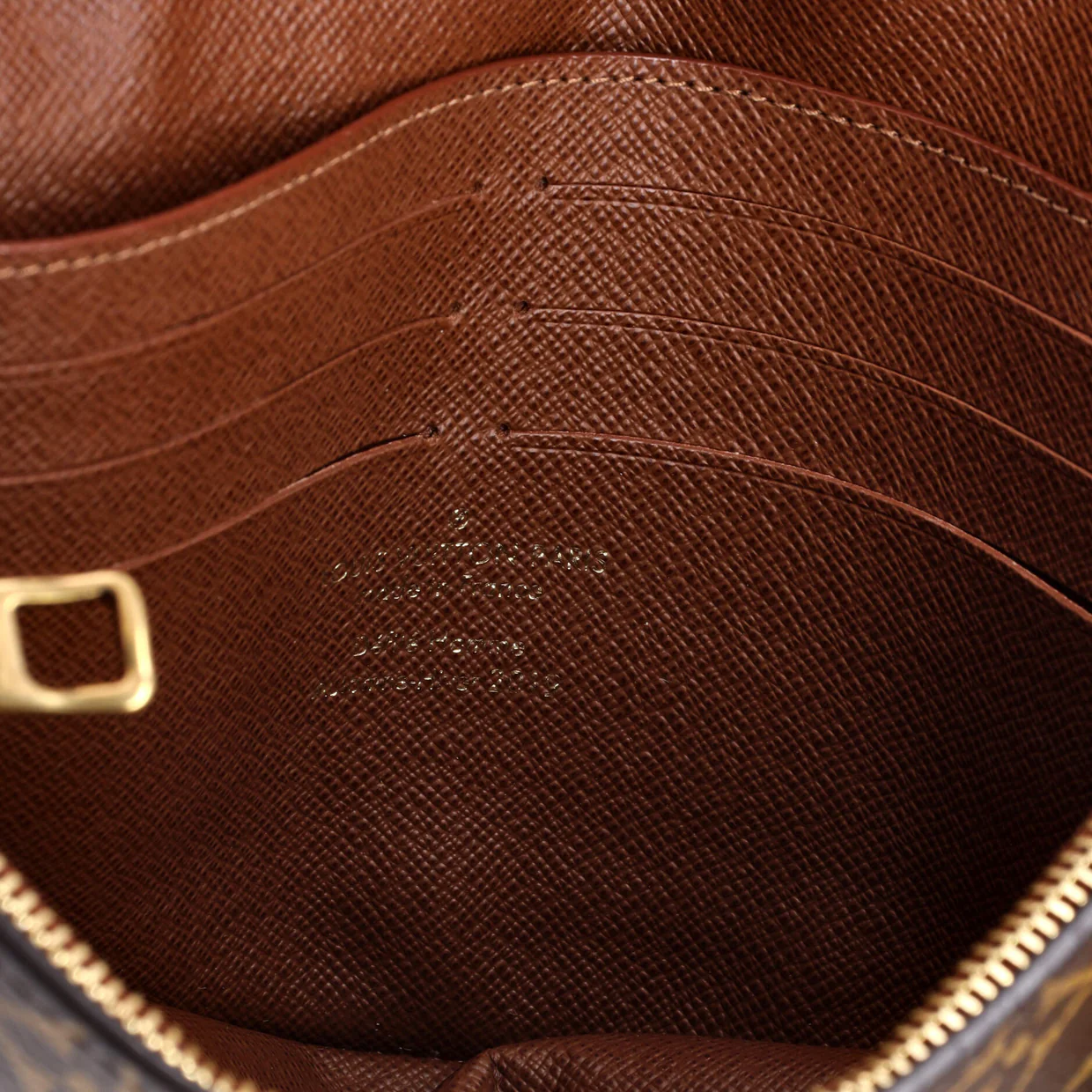 S Lock Belt Pouch Monogram Canvas - Deep Luxury