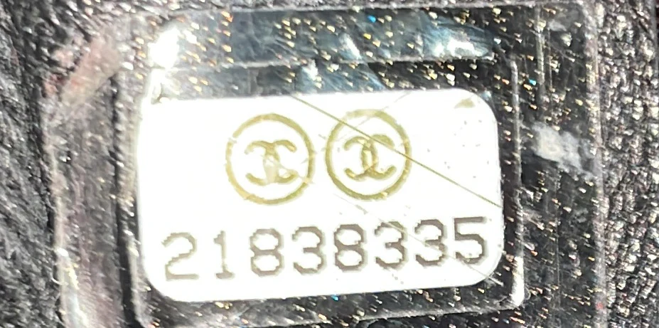 Double Carry Chain Waist Bag Quilted Iridescent Goatskin Small - Deep Luxury