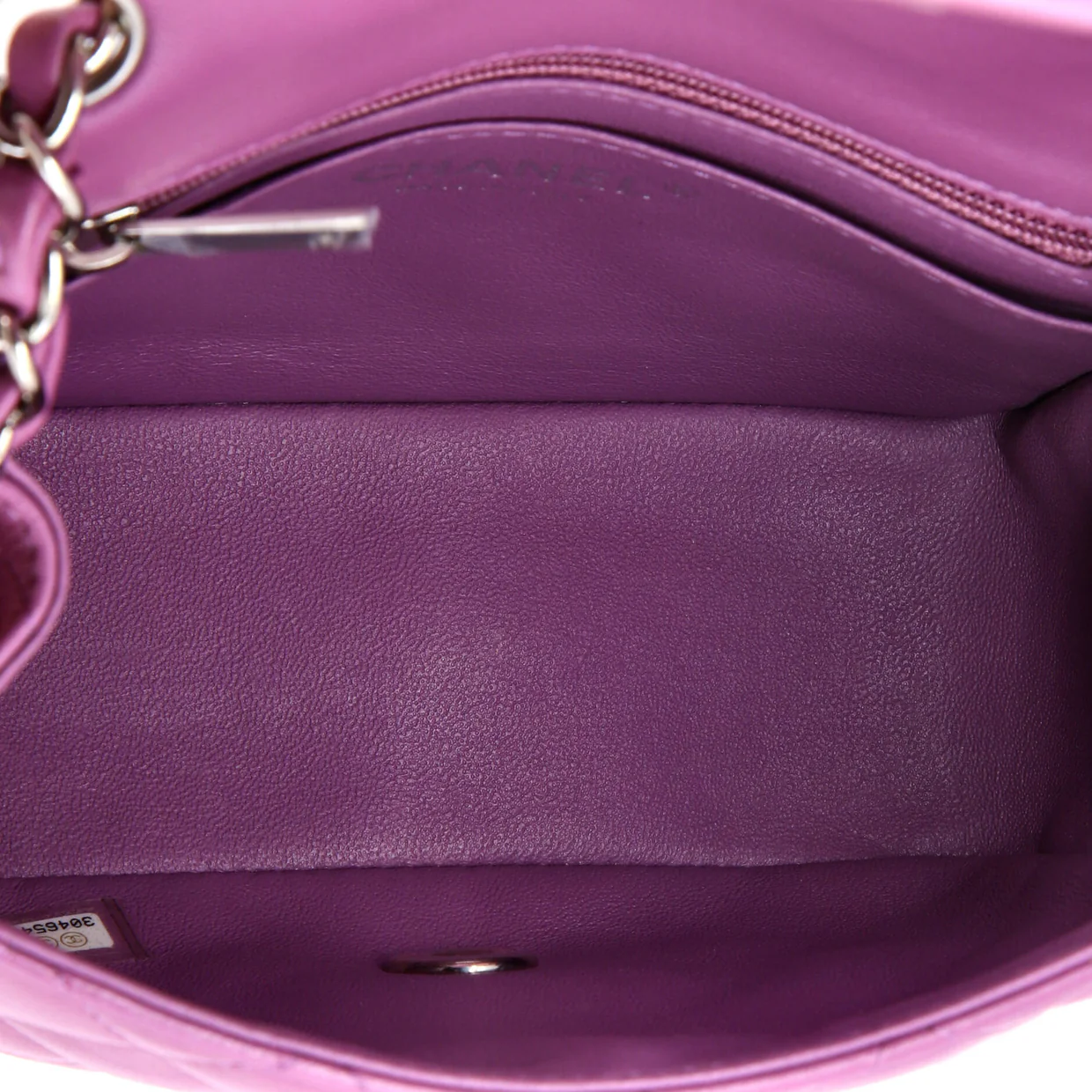 Square Classic Single Flap Bag Quilted Lambskin Mini - Deep Luxury