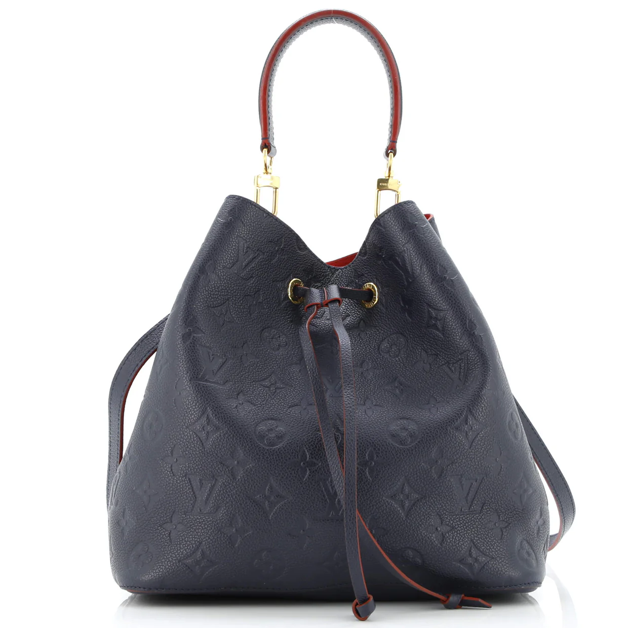 NeoNoe Handbag Monogram Empreinte Leather MM - Deep Luxury