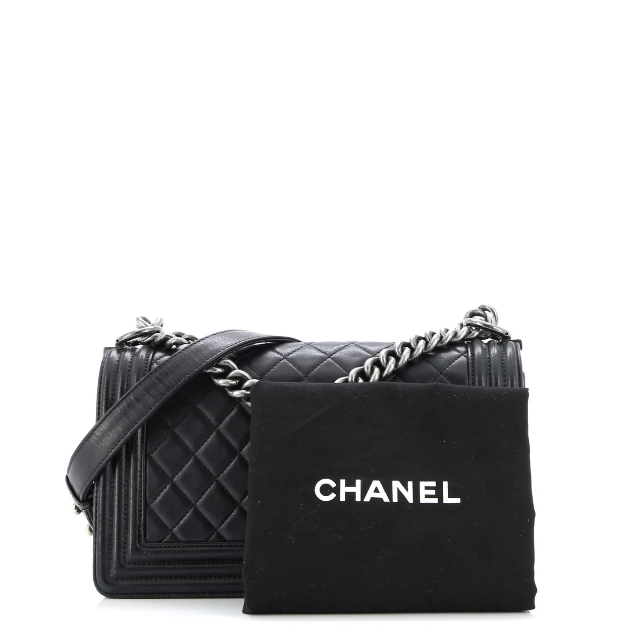 Boy Flap Bag Quilted Calfskin Old Medium - Deep Luxury