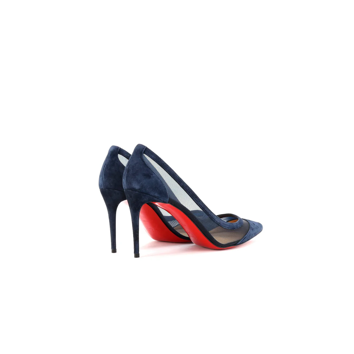 Women's Galativi Pumps Suede and Mesh 85 - Deep Luxury