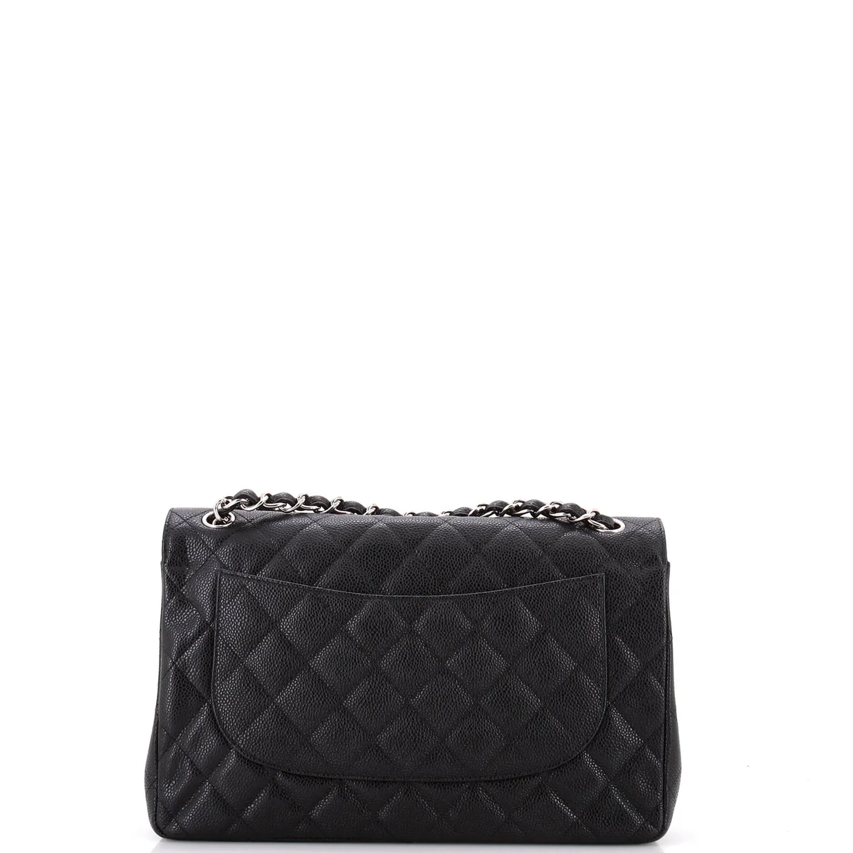 Classic Double Flap Bag Quilted Caviar Jumbo - Deep Luxury