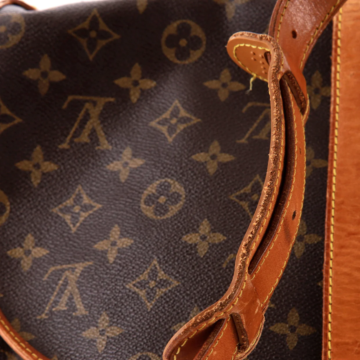 Saumur Handbag Monogram Canvas 35 - Deep Luxury