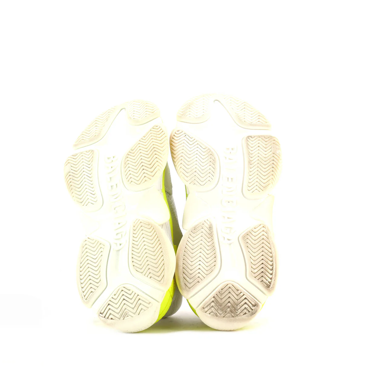 Men's Triple S Sneakers Fabric and Mesh with Faux Leather - Deep Luxury