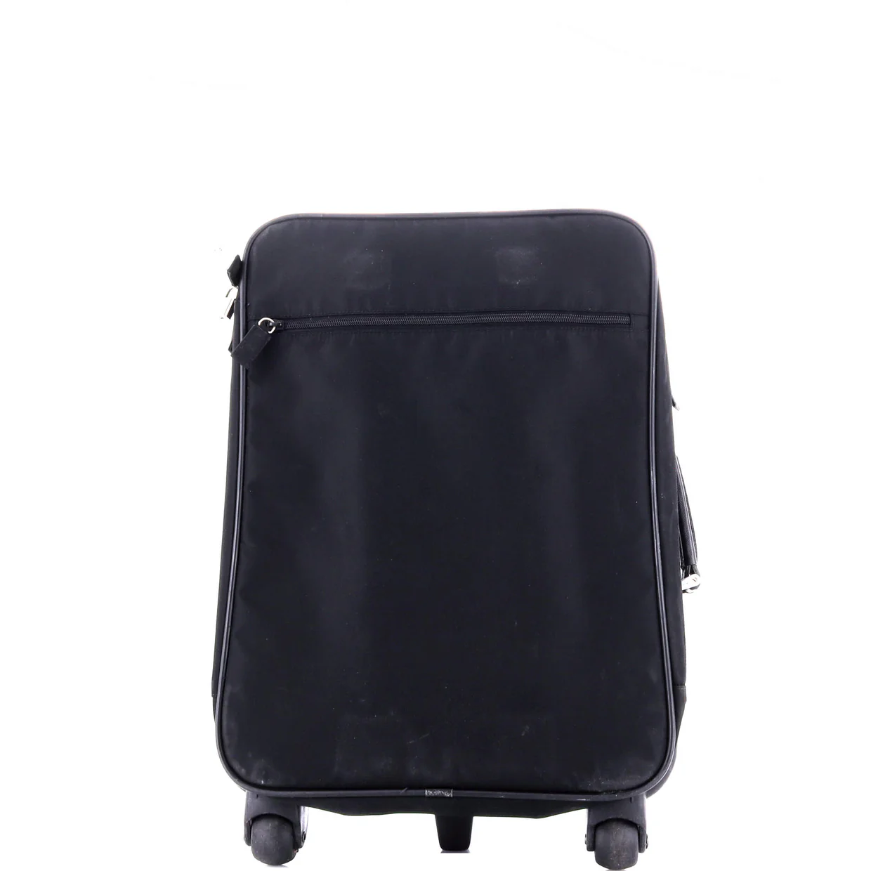 Trolley Rolling Luggage Tessuto and Saffiano Leather Mini - Deep Luxury