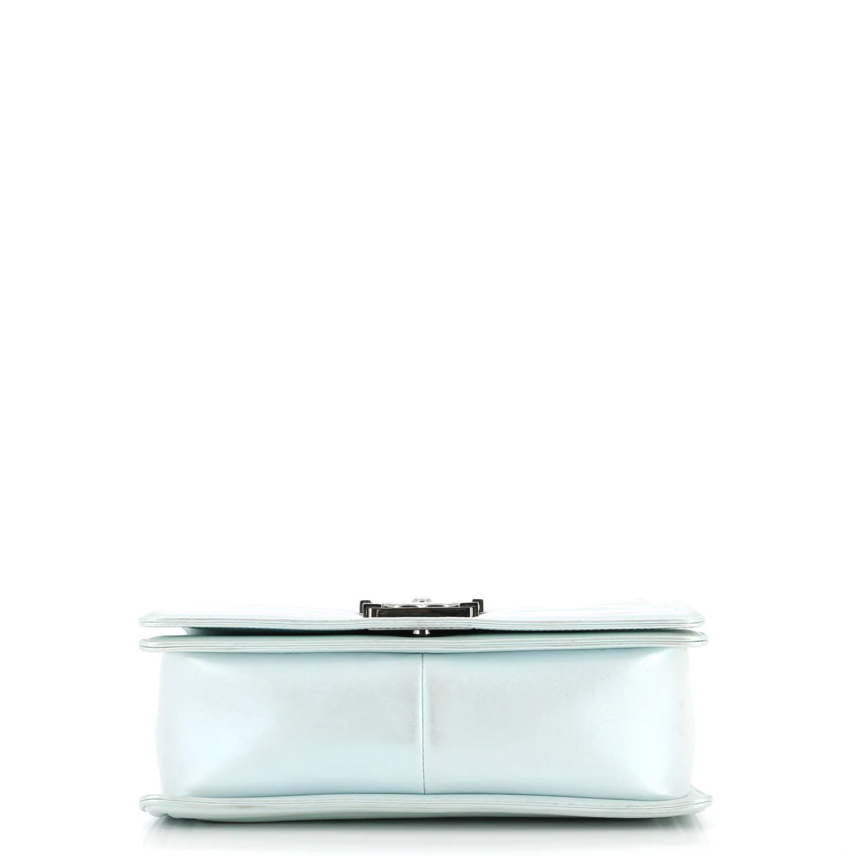 Boy Flap Bag Iridescent Chevron Lambskin Old Medium - Deep Luxury