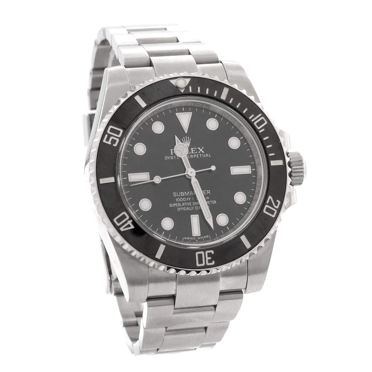 Oyster Perpetual Submariner Automatic Watch Stainless Steel and Cerachrom 40 - Deep Luxury