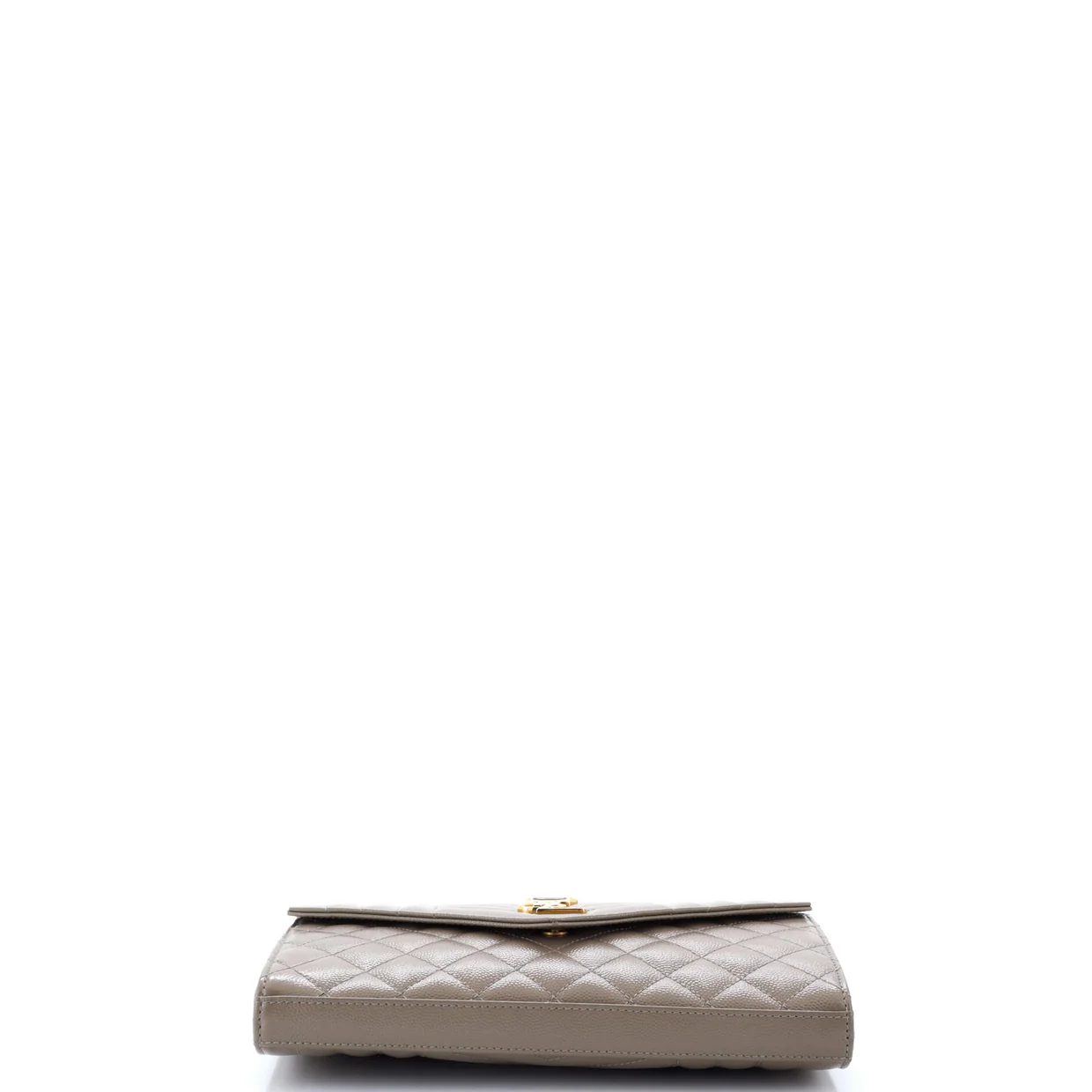 Classic Monogram Wallet on Chain Square Quilted Leather Medium - Deep Luxury