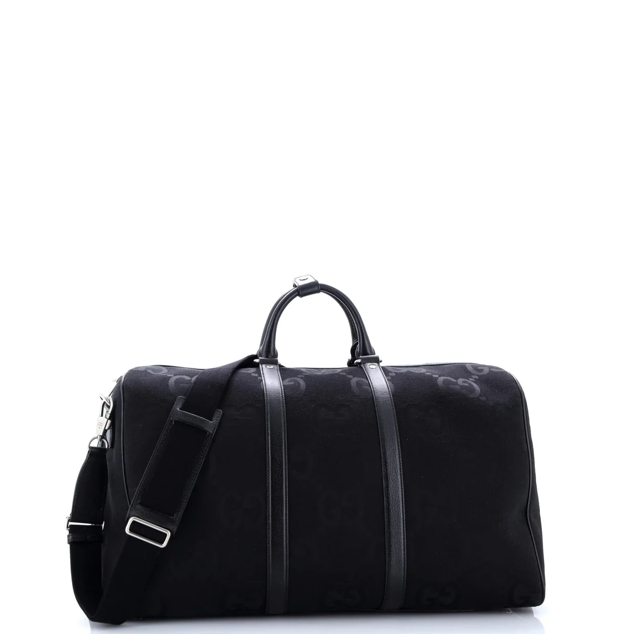 Duffle Bag Jumbo GG Embossed Leather Large - Deep Luxury