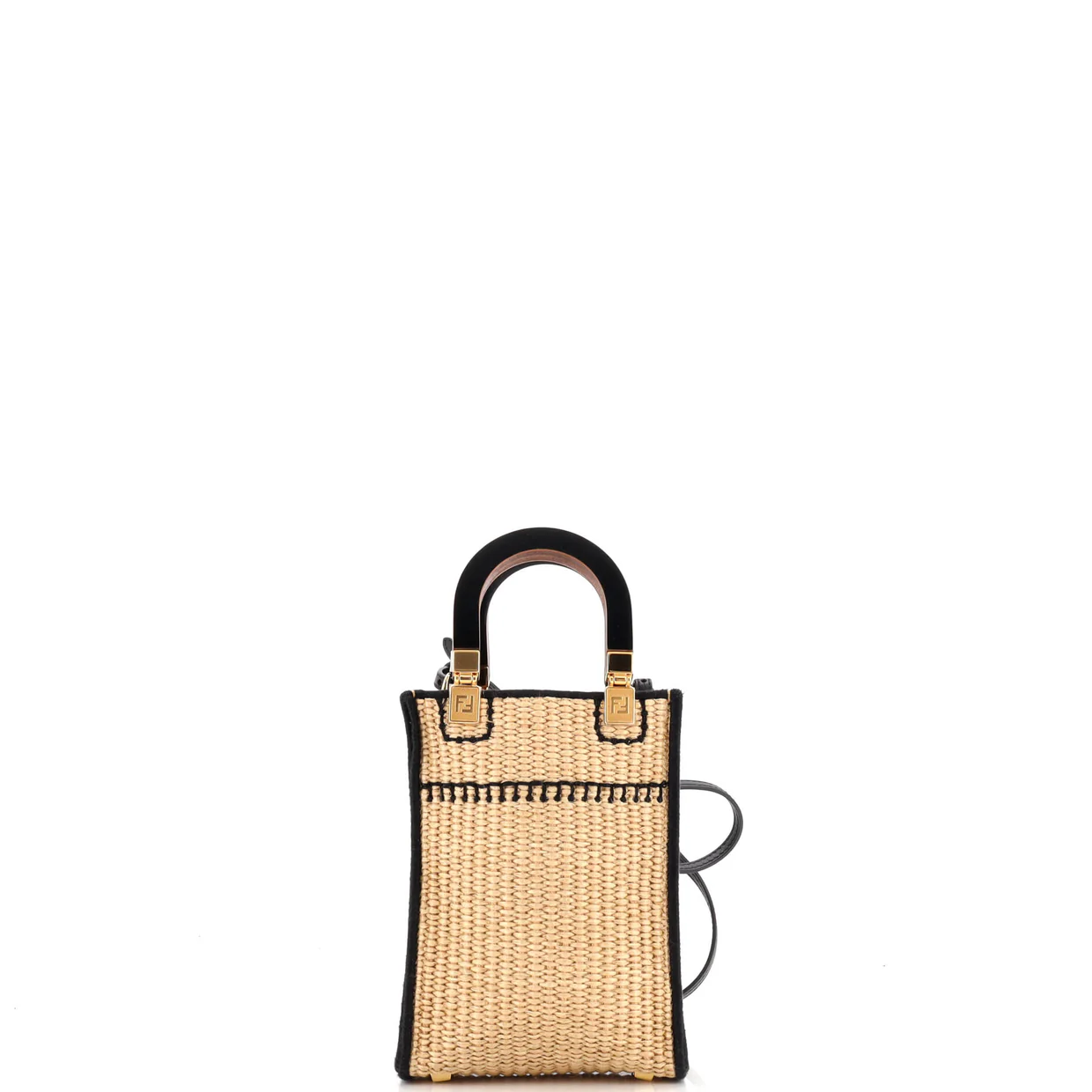 Sunshine Shopper Tote Straw Mini - Deep Luxury