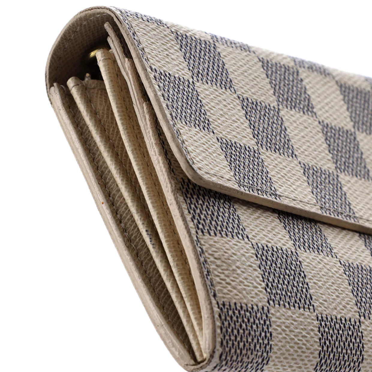 Sarah Wallet Damier - Deep Luxury