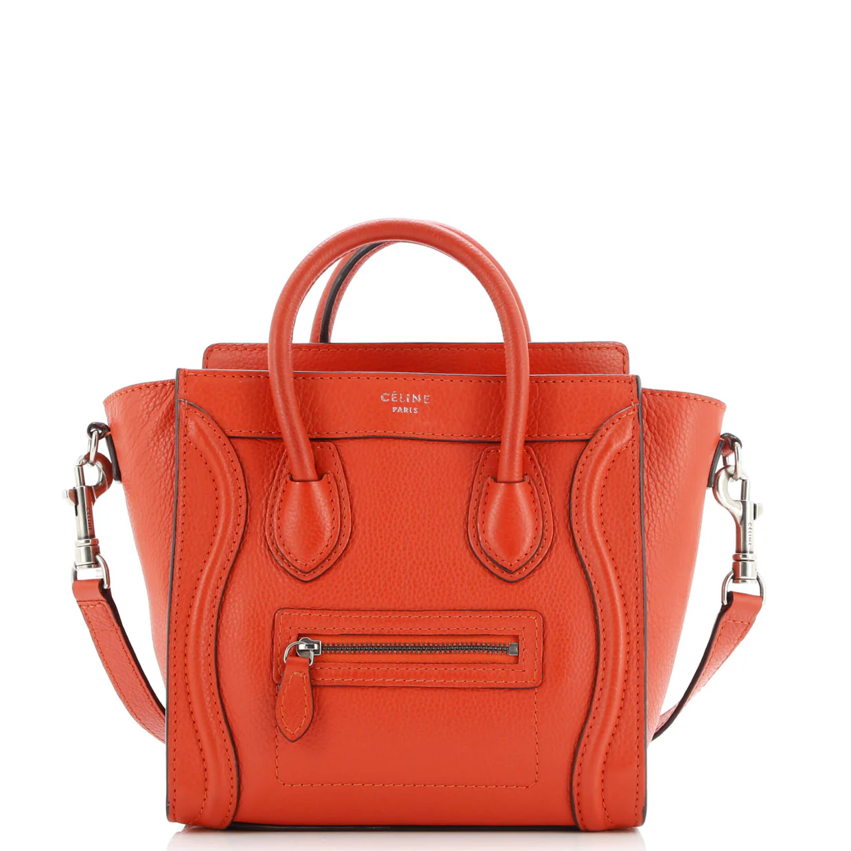 Luggage Bag Grainy Leather Nano - Deep Luxury