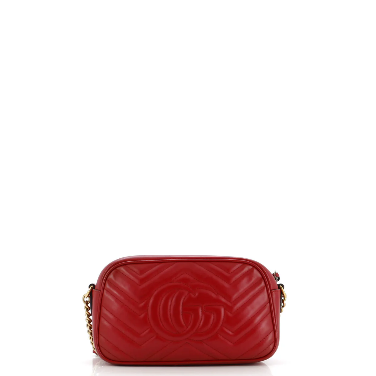 GG Marmont Shoulder Bag Matelasse Leather Small - Deep Luxury