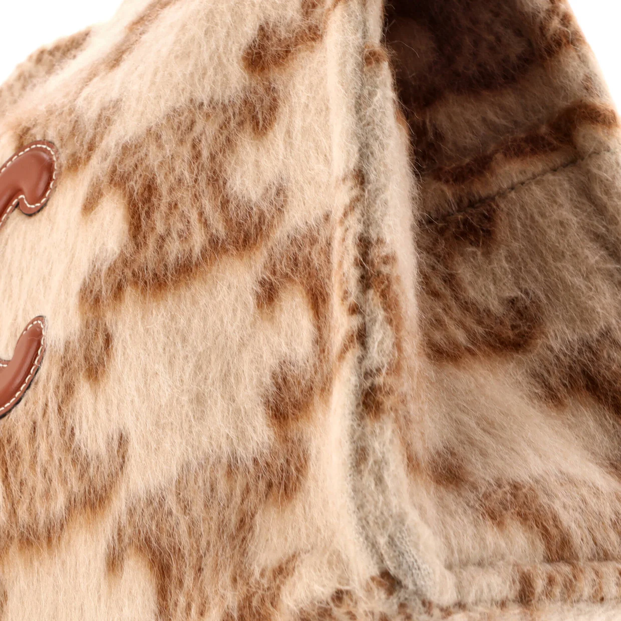 Cabas Thais Tote Triomphe Wool Large - Deep Luxury