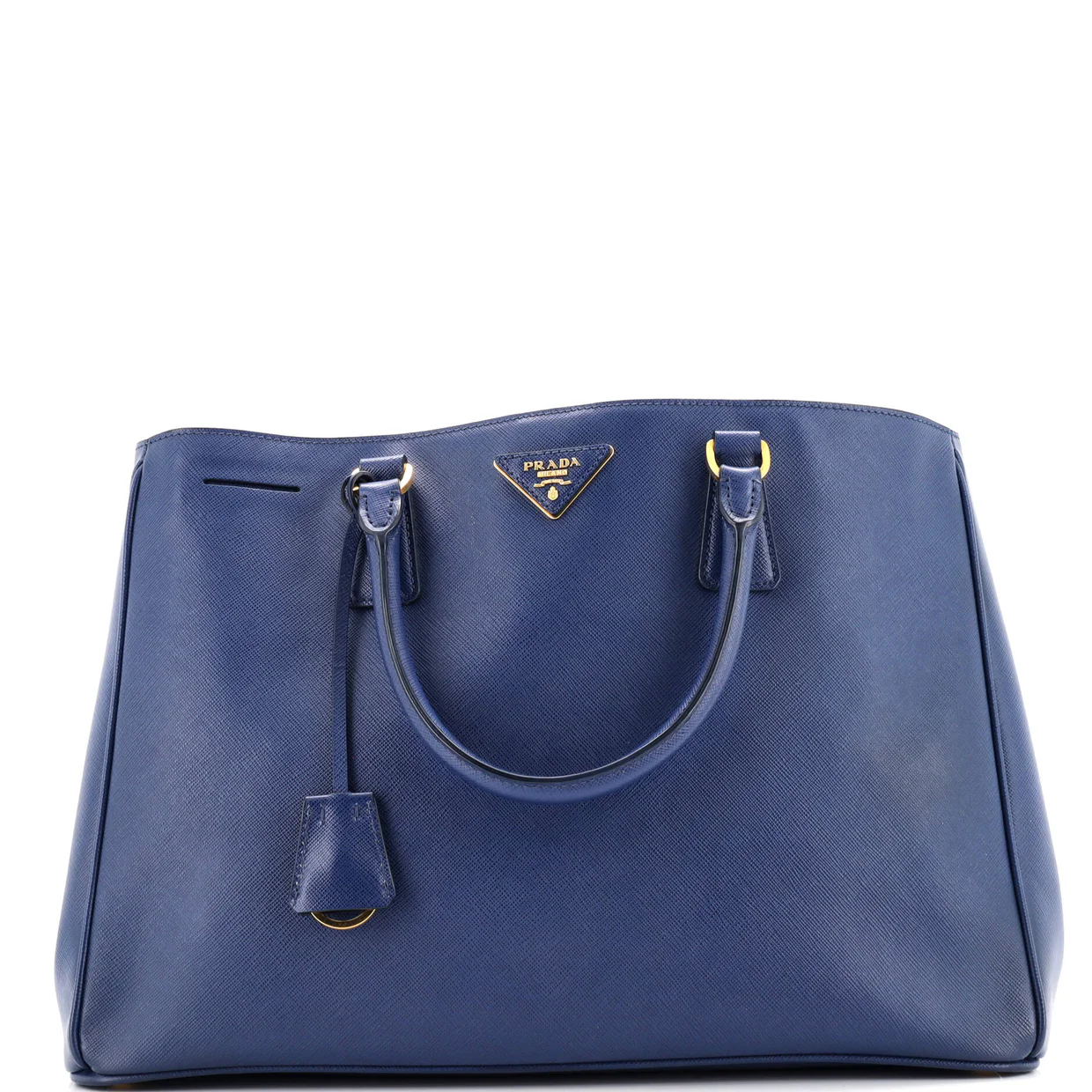 Lux Open Tote Saffiano Leather Large - Deep Luxury
