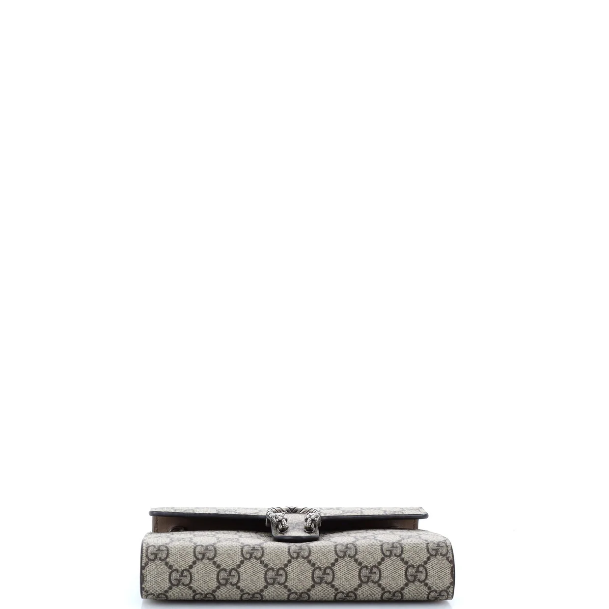 Dionysus Chain Wallet GG Coated Canvas Small - Deep Luxury