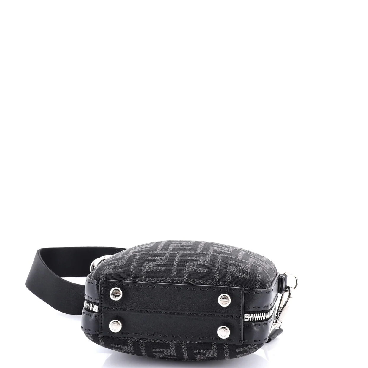 Suitcase Crossbody Bag Zucca Canvas Mini - Deep Luxury