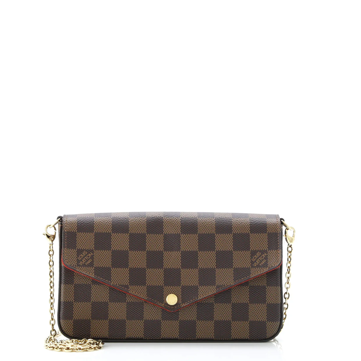 Felicie Pochette Damier - Deep Luxury