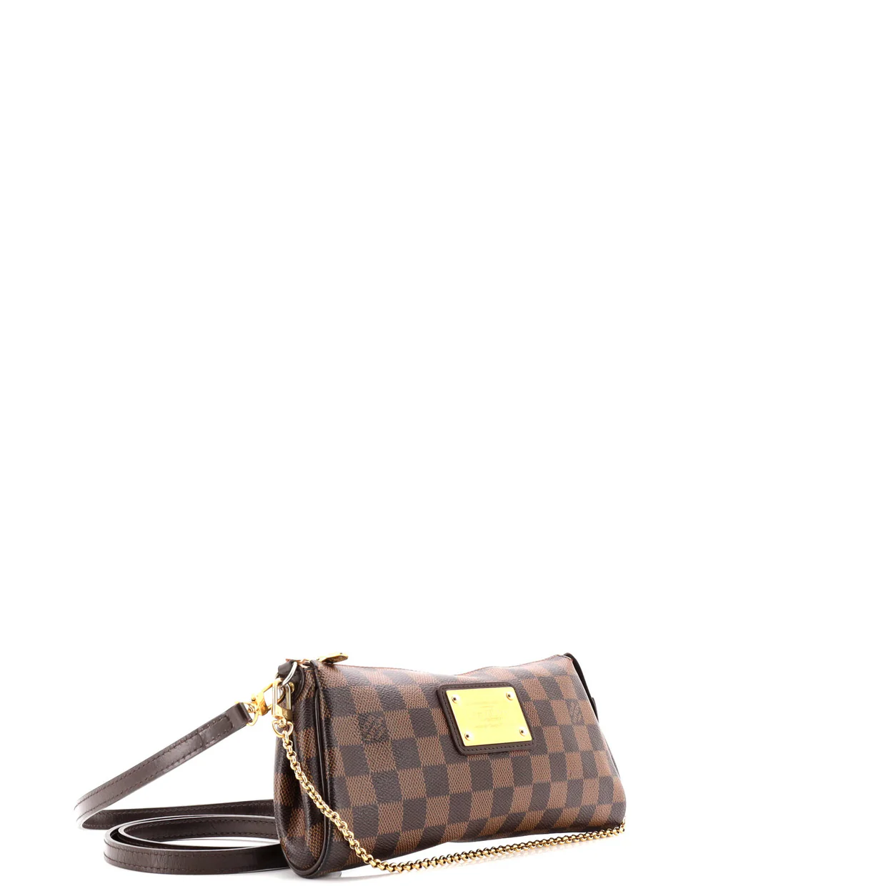 Eva Handbag Damier - Deep Luxury