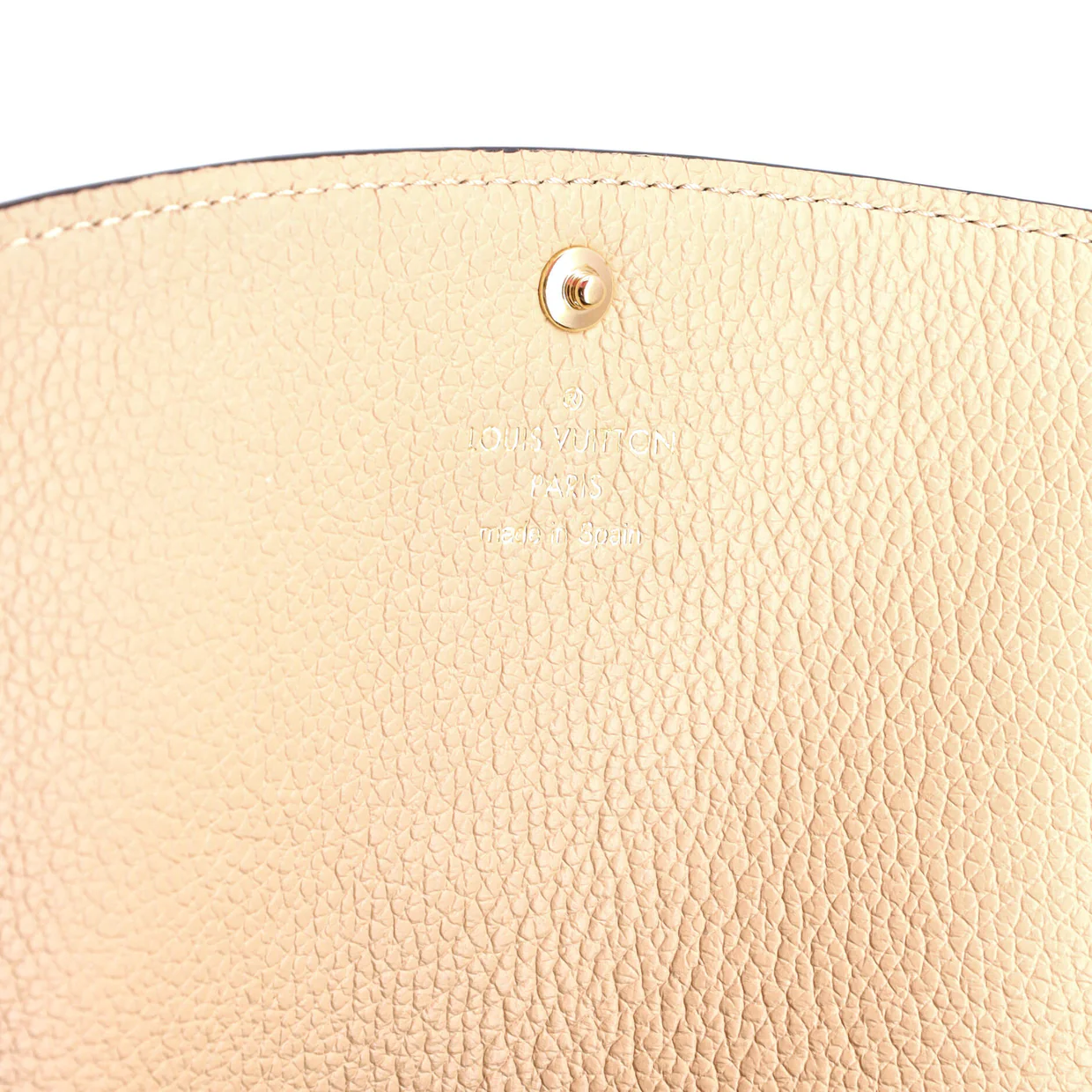 Emilie Wallet Monogram Empreinte Leather - Deep Luxury