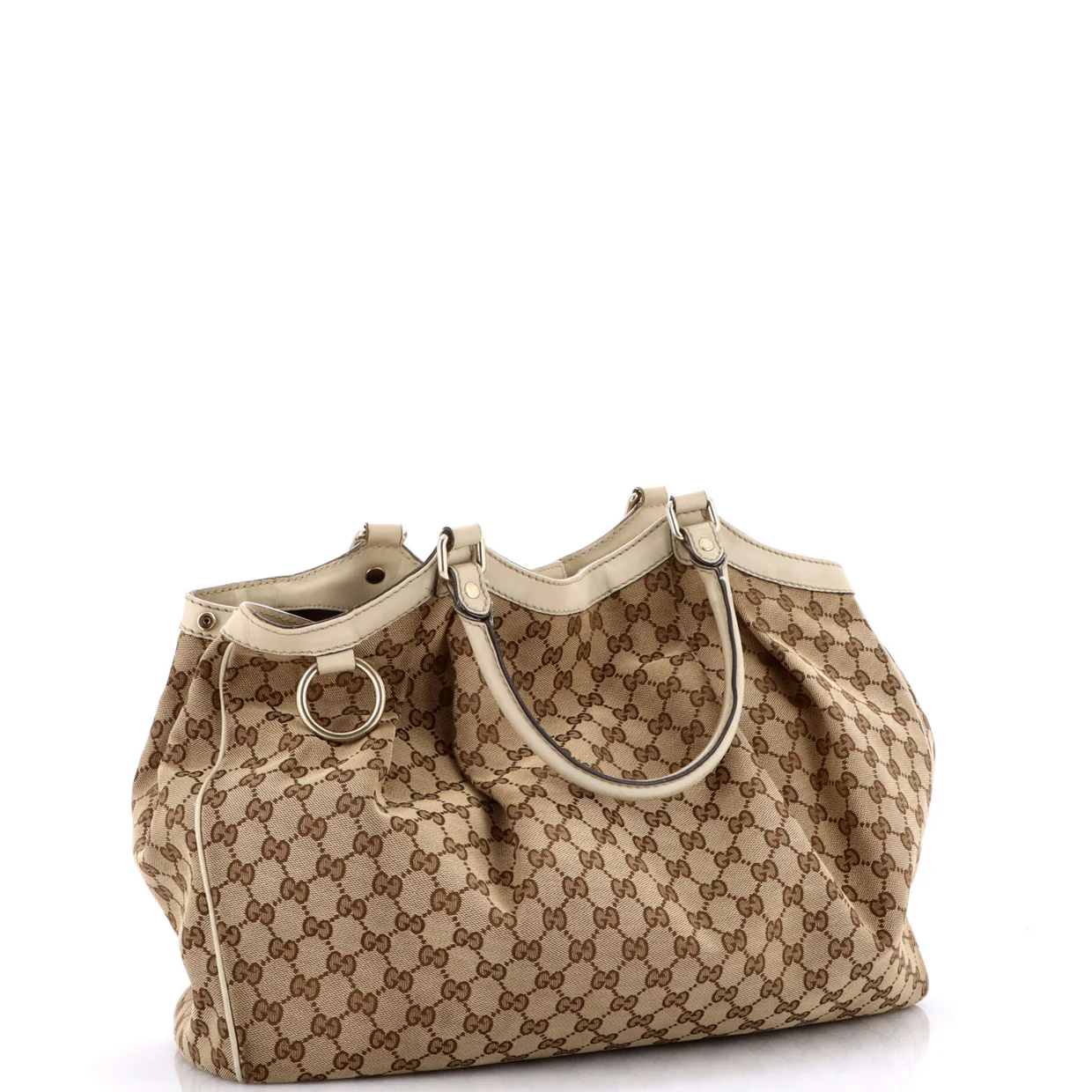 Sukey Tote GG Canvas Medium - Deep Luxury