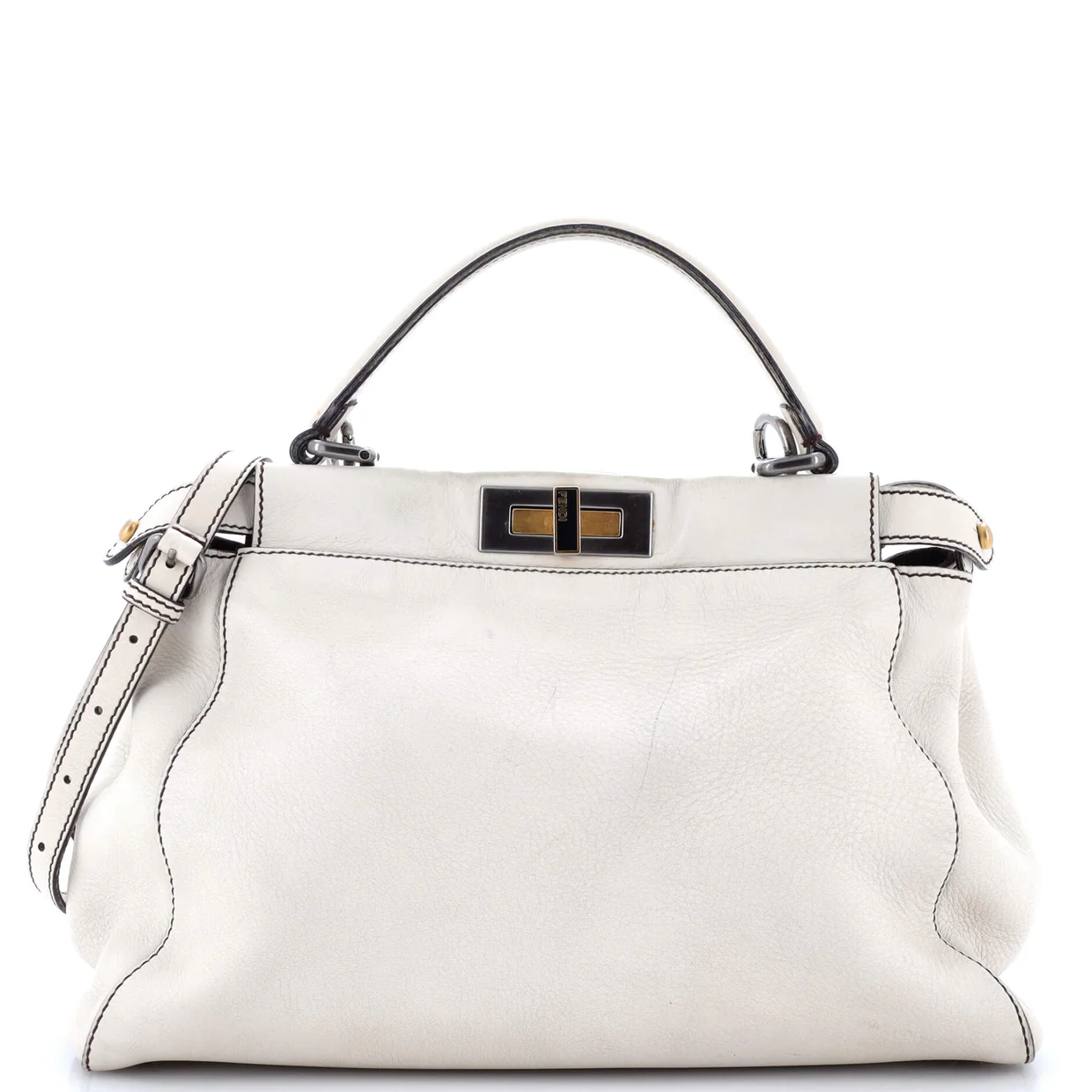 Peekaboo Bag Soft Leather Regular - Deep Luxury