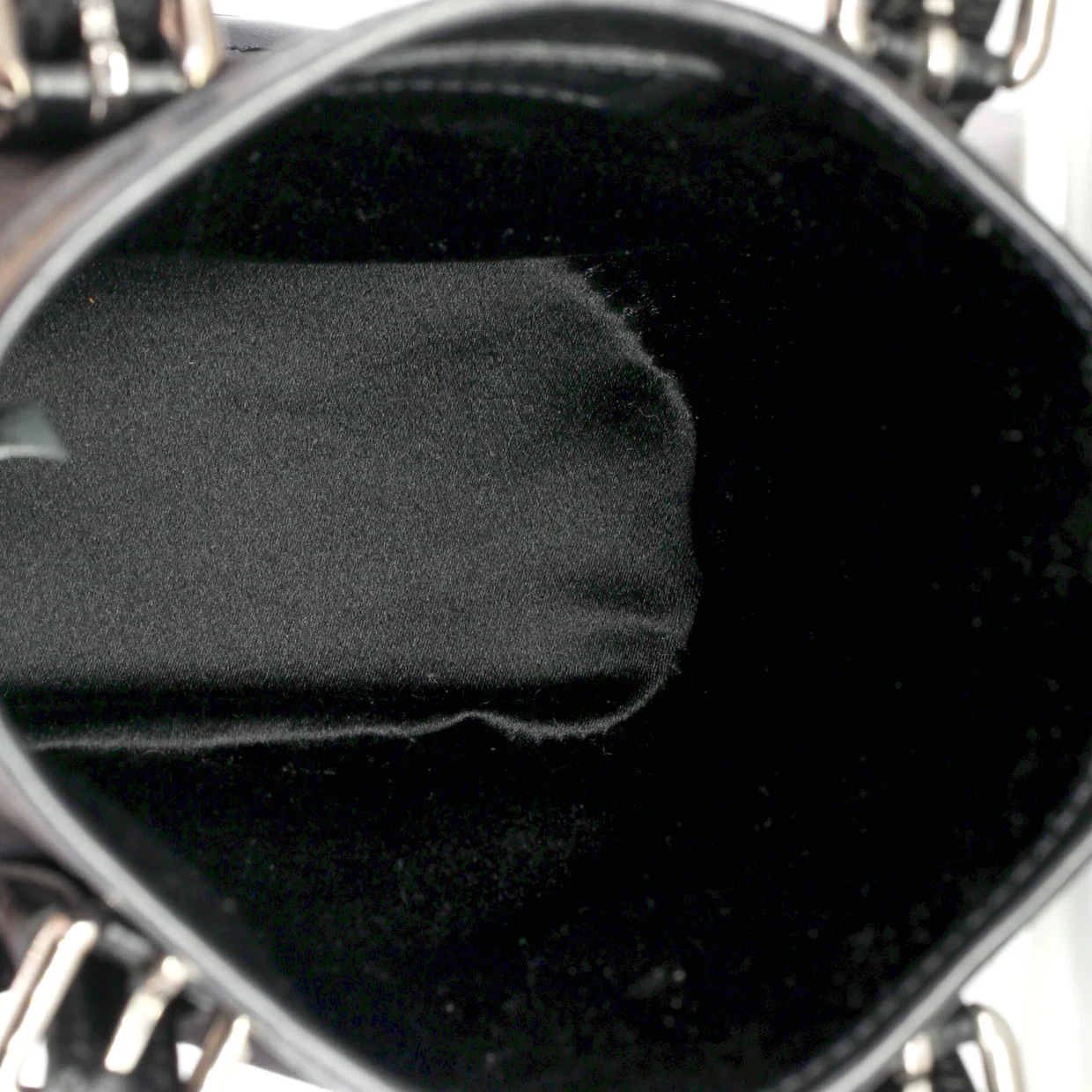 Bucket Bag Monogram Satin Mini - Deep Luxury