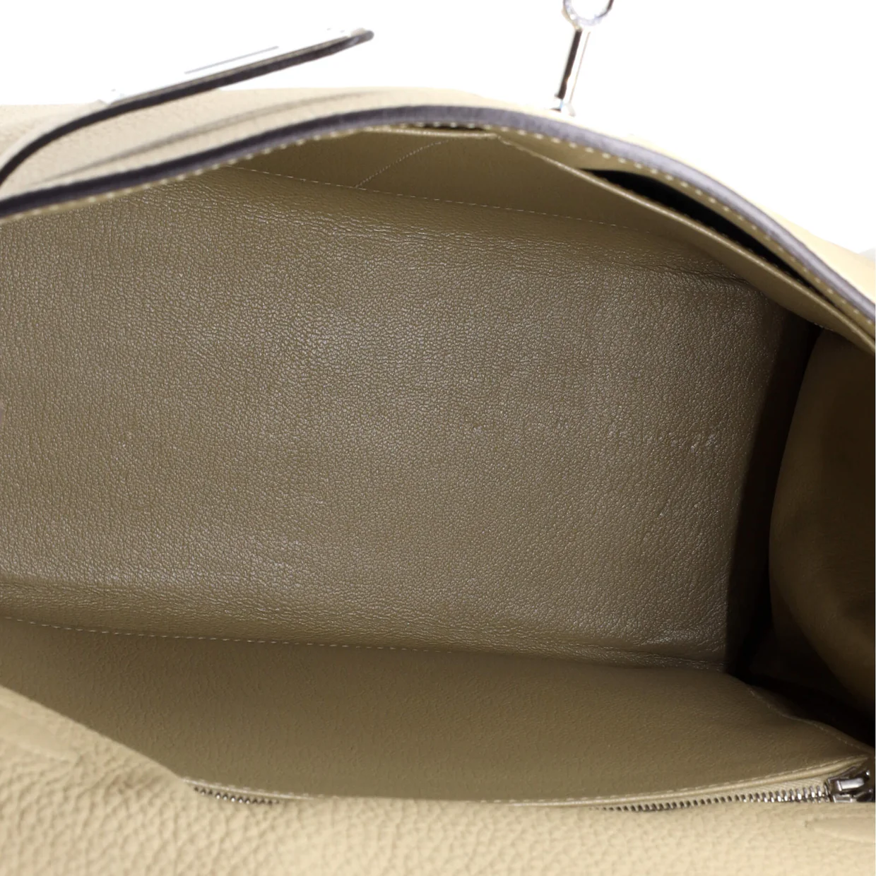 Kelly Handbag Light Togo with Palladium Hardware 28 - Deep Luxury