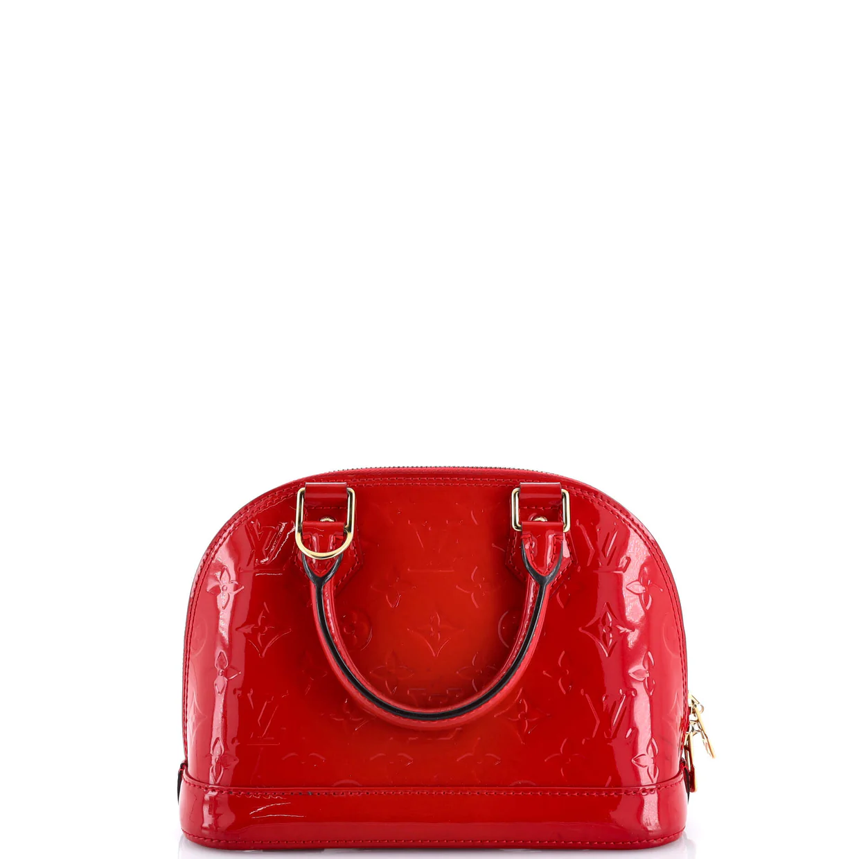 Alma Handbag Monogram Vernis BB - Deep Luxury