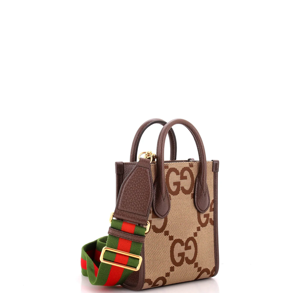 Vertical Tote Jumbo GG Canvas Mini - Deep Luxury