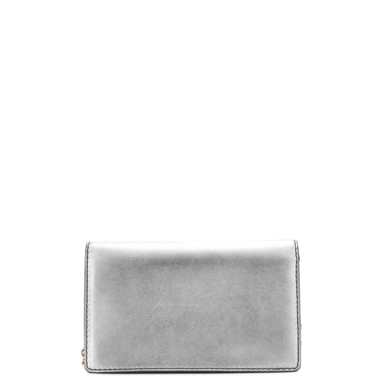 J'Adior Clutch on Chain Leather - Deep Luxury