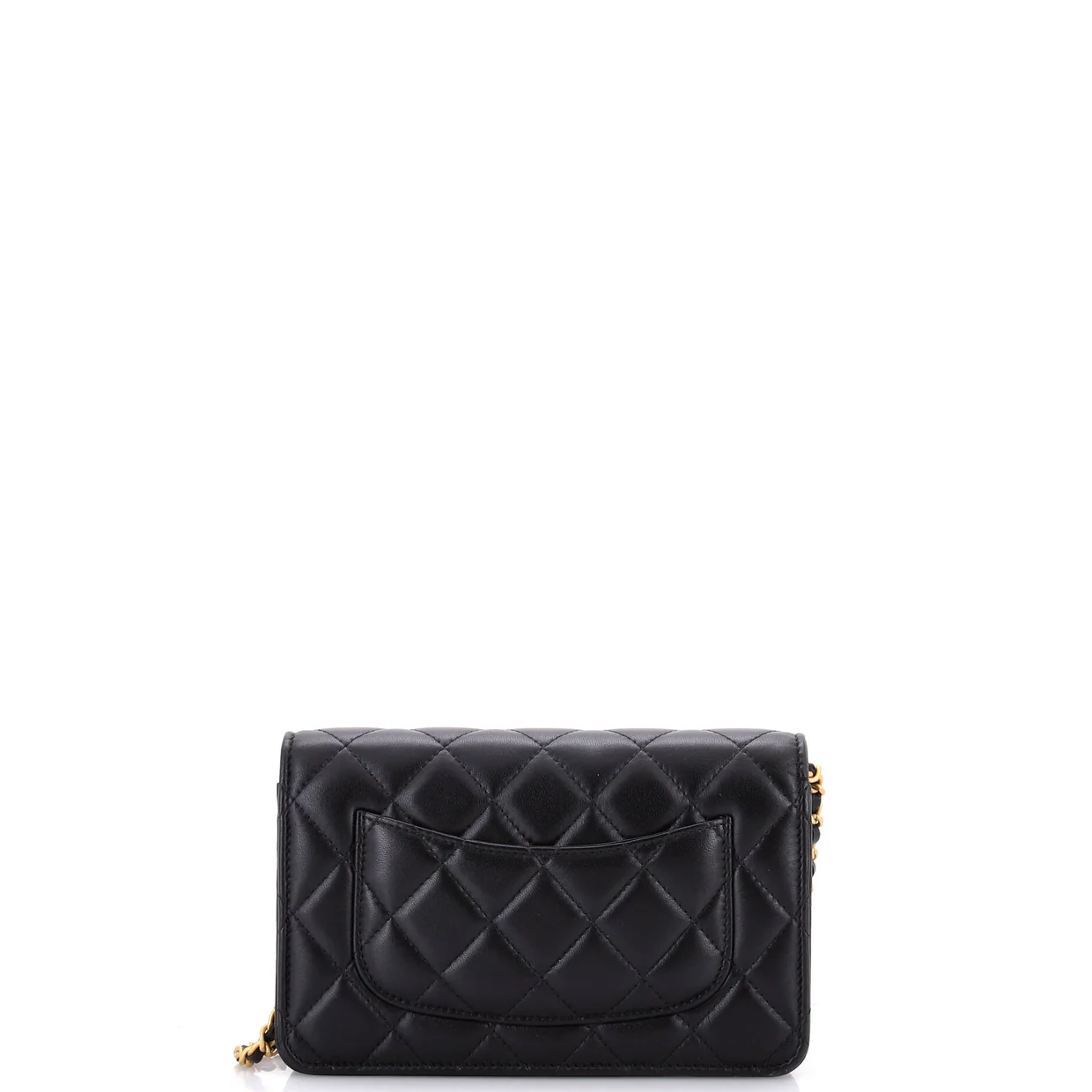 Coco Love CC Heart Wallet on Chain Quilted Lambskin - Deep Luxury
