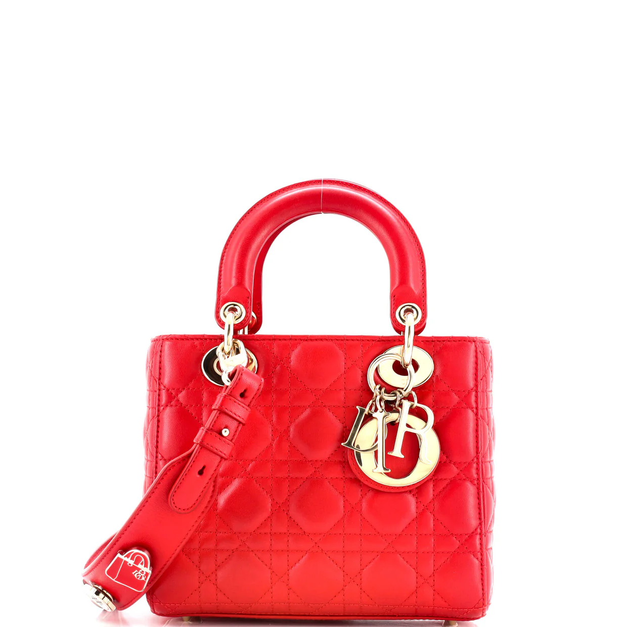 My Lady Dior Bag Cannage Quilt Lambskin - Deep Luxury