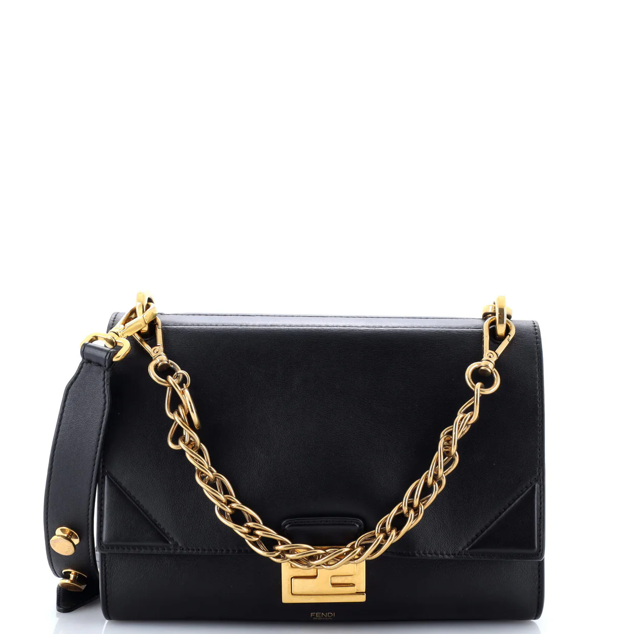 Kan U Shoulder Bag Leather Medium - Deep Luxury