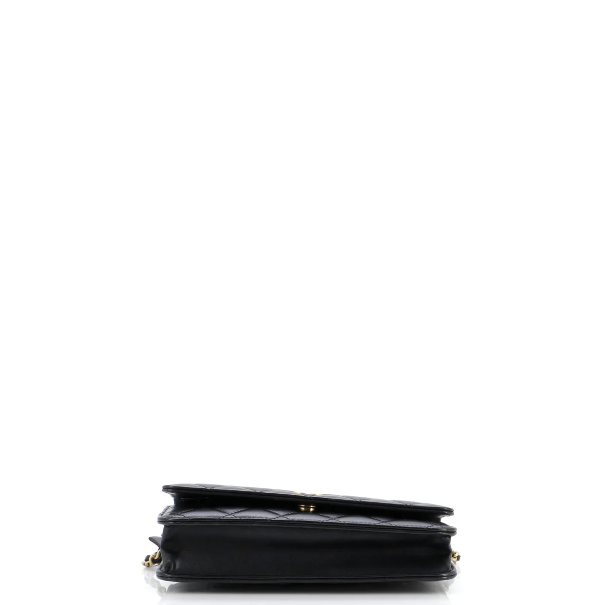 Romance Wallet on Chain Quilted Lambskin - Deep Luxury