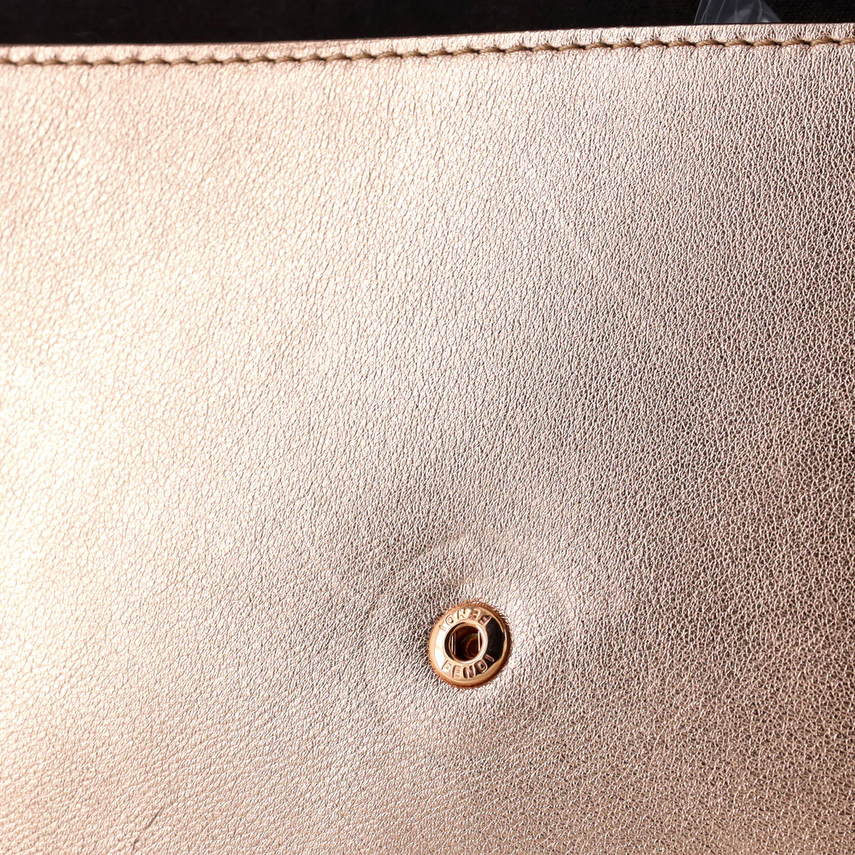F Is Fendi Envelope Chain Clutch Leather Small - Deep Luxury