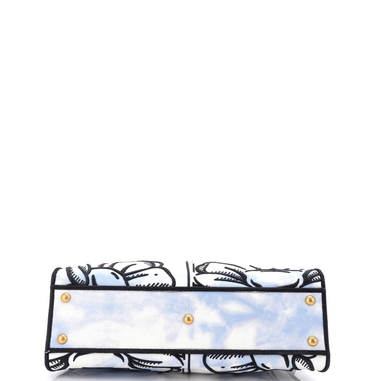 Peekaboo Iconic Bag Joshua Vides Printed Canvas Regular - Deep Luxury