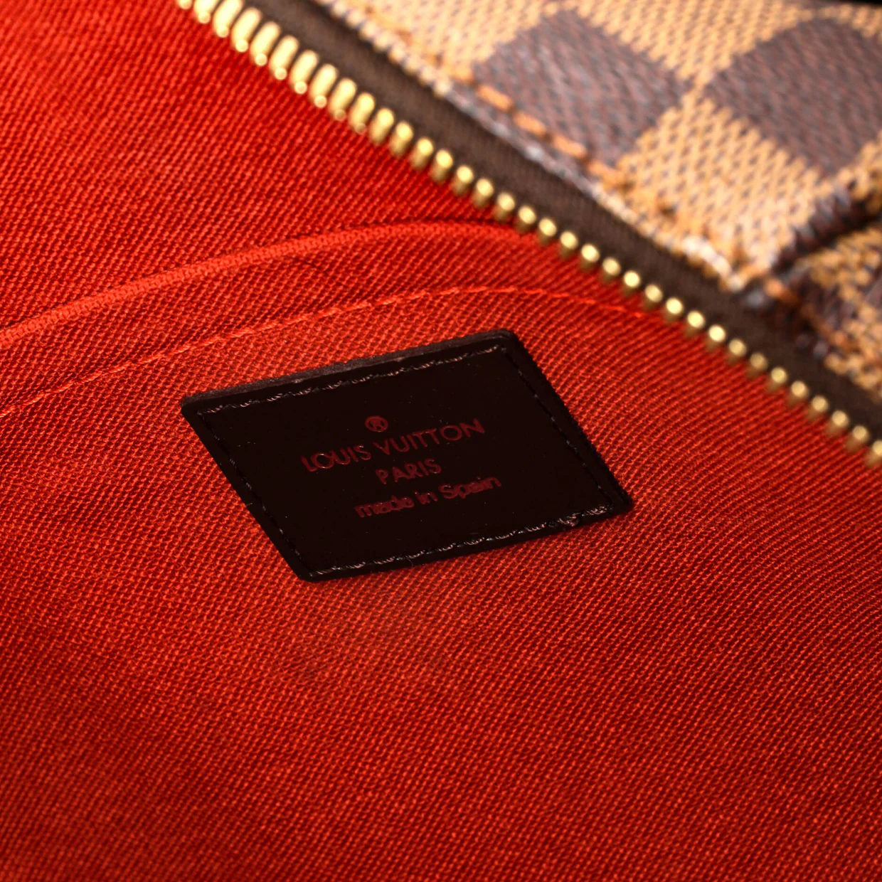 Ribera Handbag Damier MM - Deep Luxury